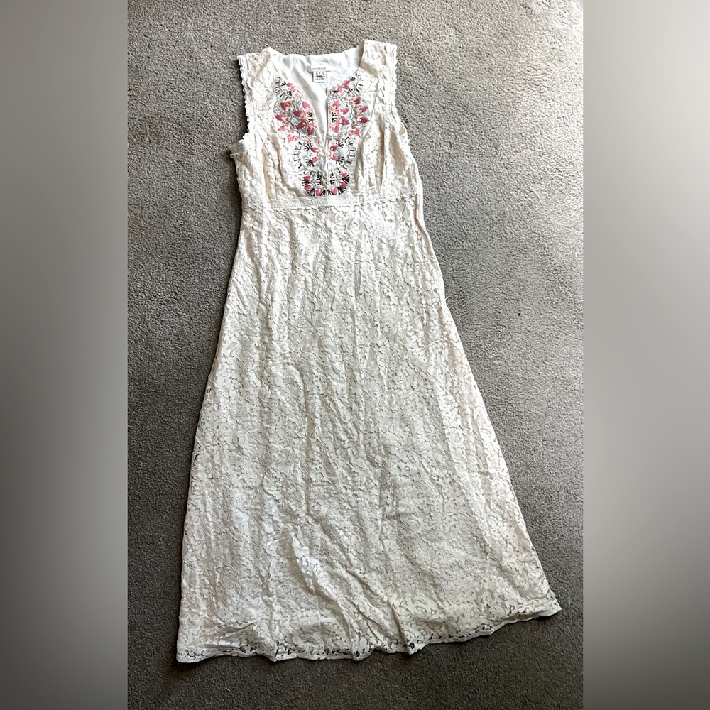 Sundance Lace Midi Dress